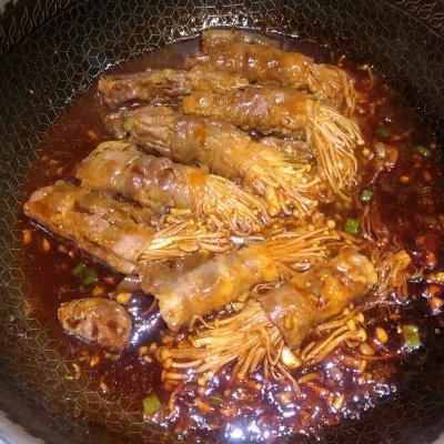 肥牛金针菇的家常做法（金针菇肥牛卷的简单做法）(5)