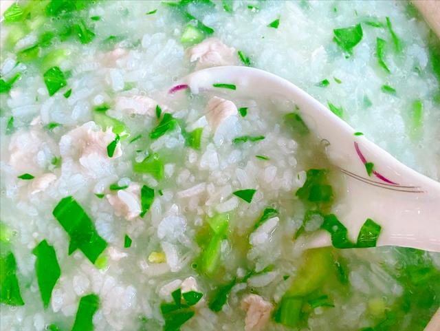 青菜瘦肉粥的做法（青菜瘦肉粥怎么做好吃）(8)