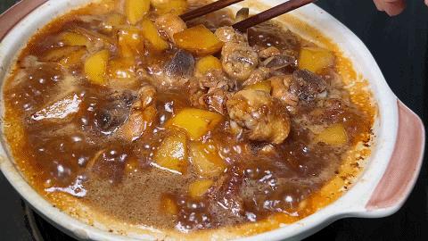 鸡腿土豆块家常做法（土豆鸡腿最简单的做法）(20)