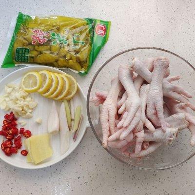 泡椒柠檬鸡爪制作方法（酸辣柠檬泡椒凤爪做法）(1)