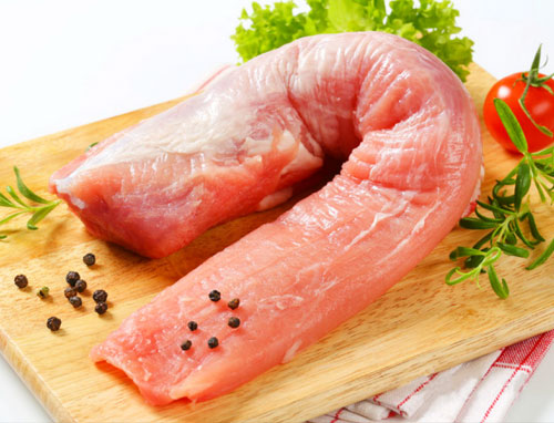 里脊肉是指猪的肉质柔嫩、无骨的部位。